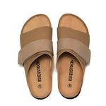Salerno Suede Slide Sandals – Sand