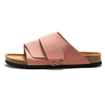 Salerno Suede Slide Sandals – Pink