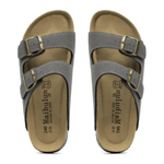 Maibulun Suede Arizona Sandals – Grey