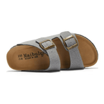 Maibulun Suede Arizona Sandals – Light Grey