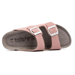Maibulun Suede Arizona Sandals – Pink