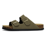 Maibulun Suede Arizona Sandals – Moss Green