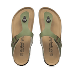 Miramare Thong Cork Sandals – Green