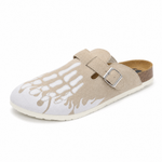 Skeleton Clogs - Taupe