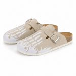 Skeleton Clogs - Taupe