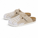 Skeleton Clogs - Taupe
